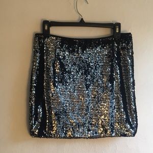 Mermaid  sequin mini skirt